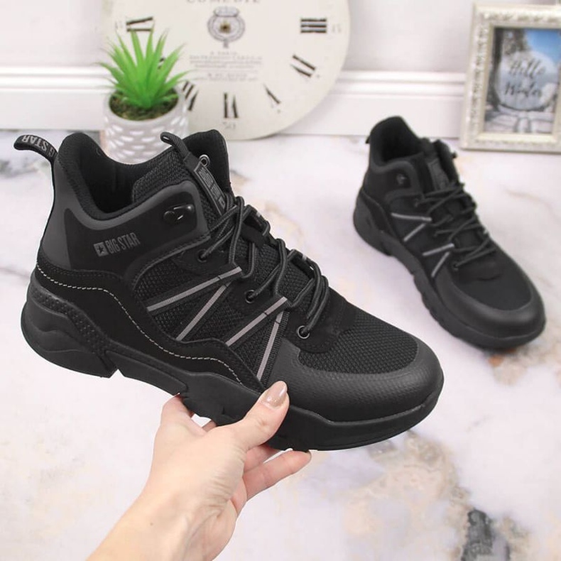 Zapatillas deportivas altas Big Star INT1784 negro 1