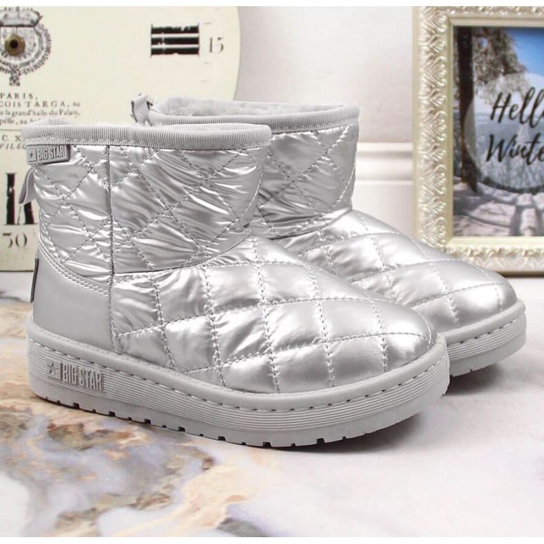 Botas de nieve acolchadas y aislantes Big Star INT1793A plata 1
