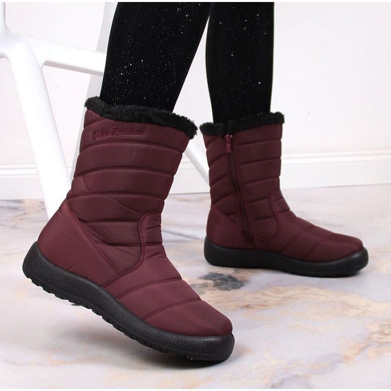 Botas de nieve con aislamiento NEWS W EVE378B rojo 1