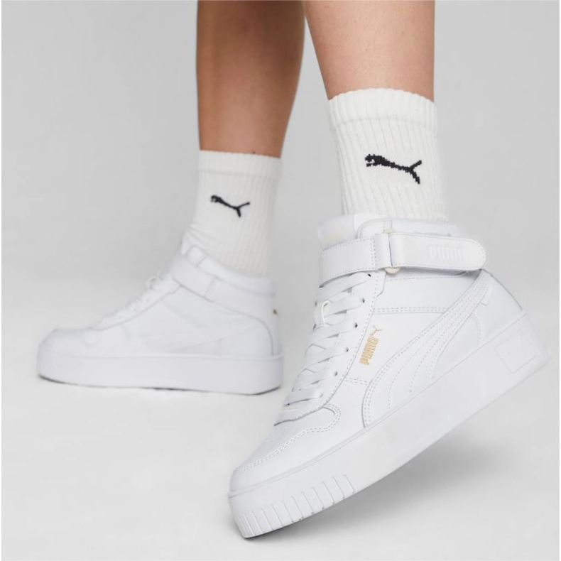 Zapatillas Puma Carina Street Mid 392337-01 blanco 2