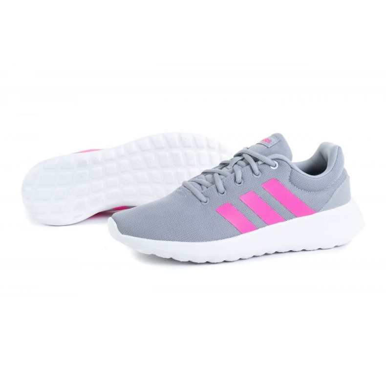 Zapatillas Adidas Lite Racer Cln 2.0 K GZ7732 rosa gris 1