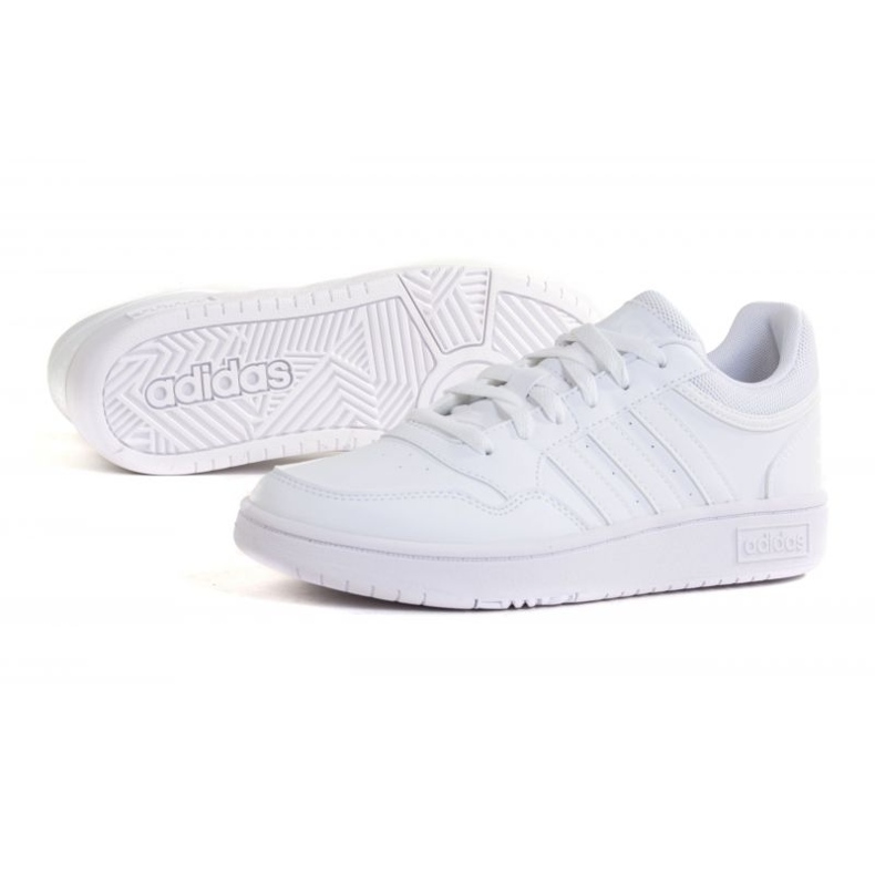 Zapatillas Adidas Hoops 3.0 K GW0433 blanco 1