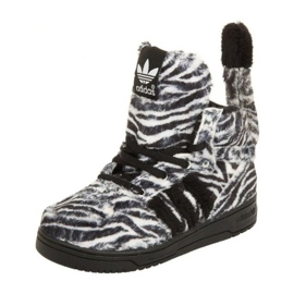 Zapatos adidas Originals Jeremy Scott Zebra I G95762 blanco 6