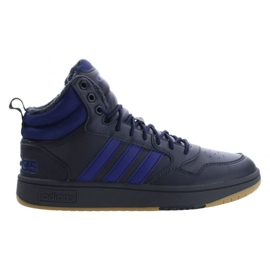 Zapatillas Adidas Hoops 3.0 Mid Wtr IF2635 azul 2