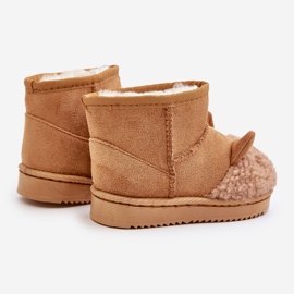Botas de nieve infantiles aislantes Lamy Camel Esandira beige 2 Botas de nieve infantiles aislantes Lamy Camel Esandira beige 2