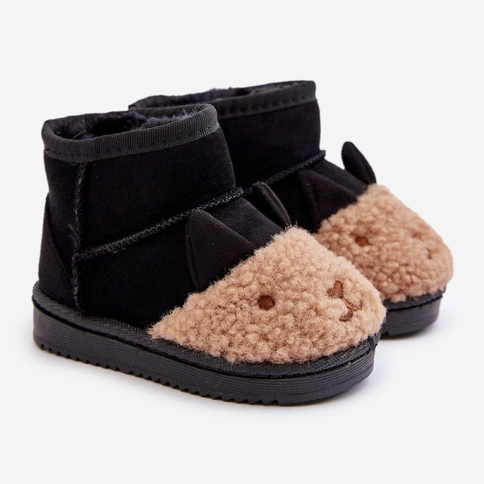 Botas de nieve infantiles aislantes Lamy Negro Esandira 1