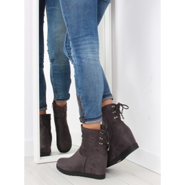 Gris Botines gris ZH727 gris 4