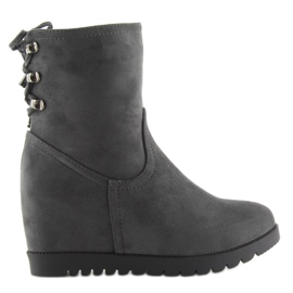 Gris Botines gris ZH727 gris 1