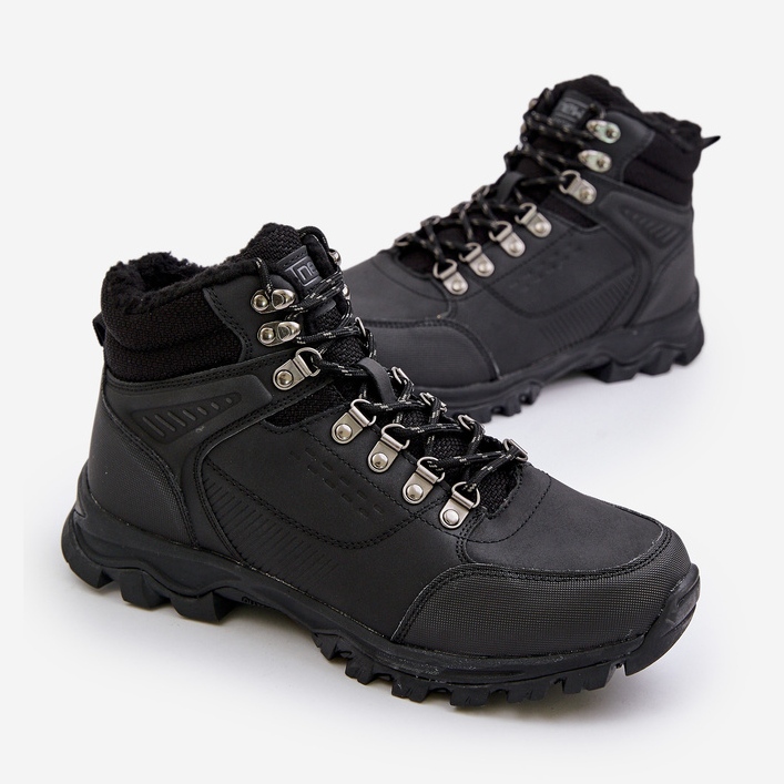Botas de montaña con aislamiento para hombre Negro Loreinae 2