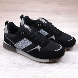 Big Star M INT1872 deportivas de piel negra negro 2