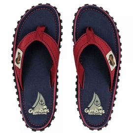 Chanclas Gumbies Islander Navy Coast 708210945547 rojo 2