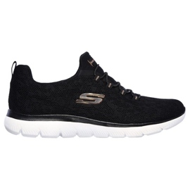 Zapatos Skechers Summits - Leopart Spot 149037 Bkrg negro 9