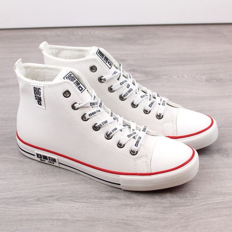 Zapatillas altas con aislamiento Big Star M INT1894A blanco 1