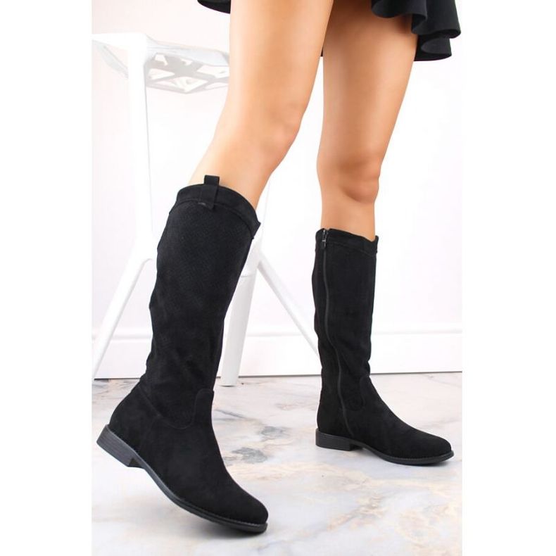 Botas ante calado Vinceza W JAN234A negro 2