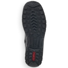 Botas impermeables de piel con aislamiento de lana Rieker Tex W RKR617 negro 12