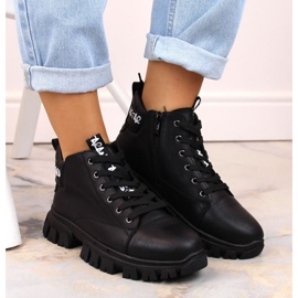Botas de plataforma con aislamiento Sergio Leone W SK423, negro 4