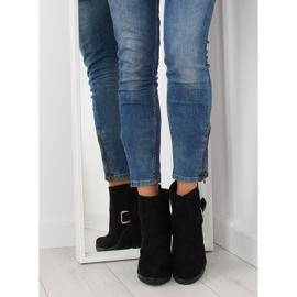 Botas negras ante negro m267p en poste 8