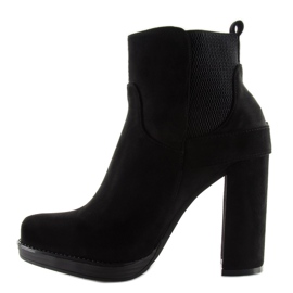 Botas negras ante negro m267p en poste 2 Botas negras ante negro m267p en poste 2