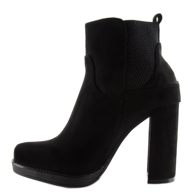 Botas negras ante negro m267p en poste 2 Botas negras ante negro m267p en poste 2