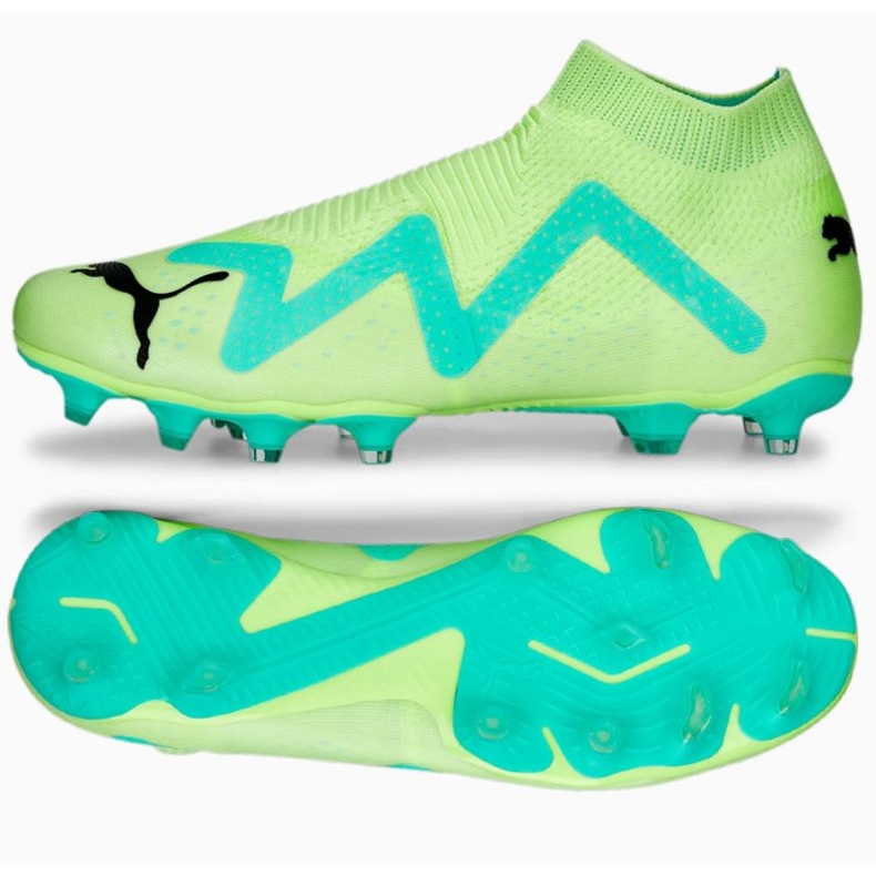 Puma Future Match Ll FG/AG M 107176 03 zapatos verde verde 1