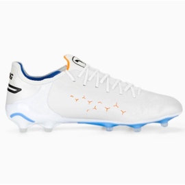 Puma King Ultimate FG/AG M 107097 01 zapatos blanco blanco 2