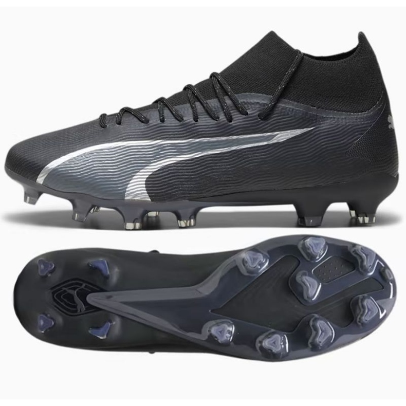 Puma Ultra Pro FG/AG M 107422 02 zapatos negro negro 1