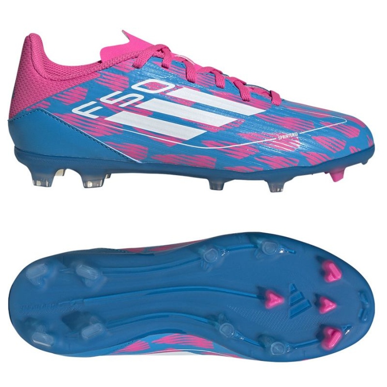 Zapatillas Adidas F50 League Fg IF1365 azul 1