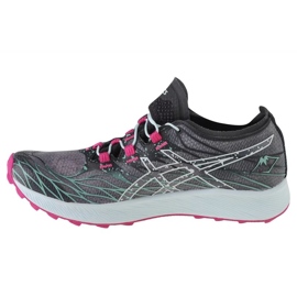 Zapatillas Asics Fujispeed 1012B176-001 negro gris 2