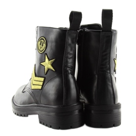 Botas militares negras 8338 negro 7