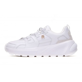 Zapatillas Tommy Hilfiger Premium Runner Lthr W FW0FW07340 Ybs blanco 1
