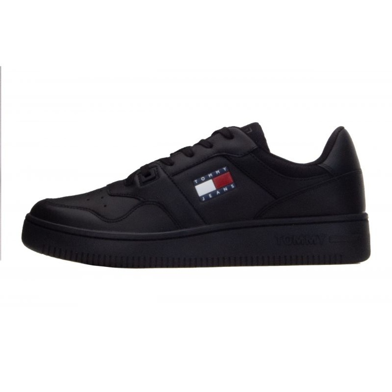 Zapatos Tommy Hilfiger Retro Basket Ess M EM0EM00955 Ogk negro 1