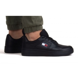 Zapatos Tommy Hilfiger Retro Basket Ess M EM0EM00955 Ogk negro 2