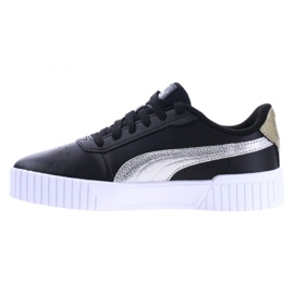 Puma Zapatos Carina 2.0 Brillo Metálico 39509602 negro 3