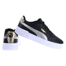 Puma Zapatos Carina 2.0 Brillo Metálico 39509602 negro 4