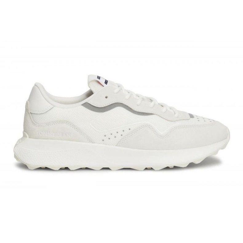 Tommy Hilfiger Zapatillas Runner Mix Meterial M EM0EM01381YBL blanco 1