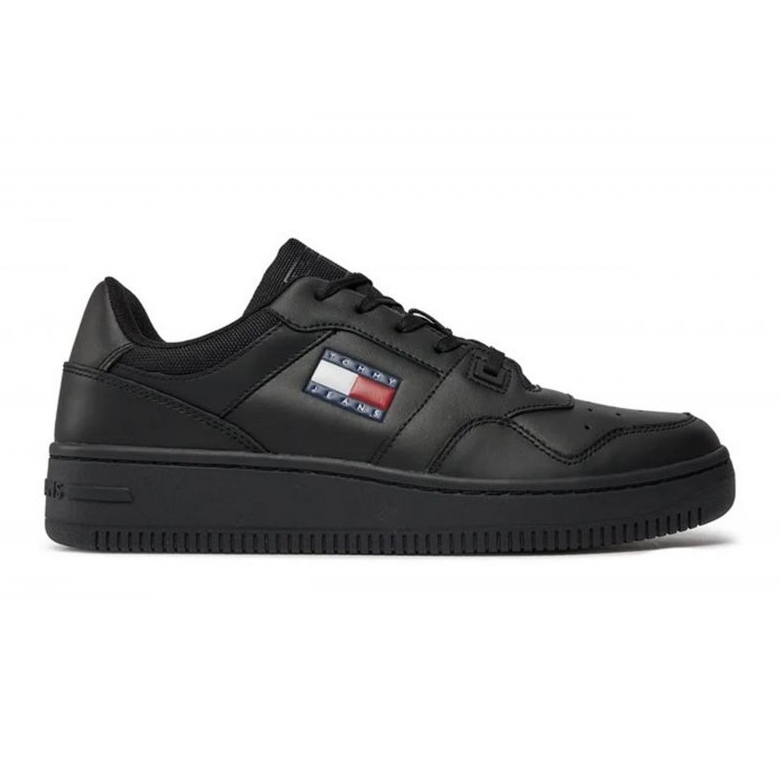 Tommy Hilfiger Retro Basket Ess zapatos EM0EM01395BDS negro 1