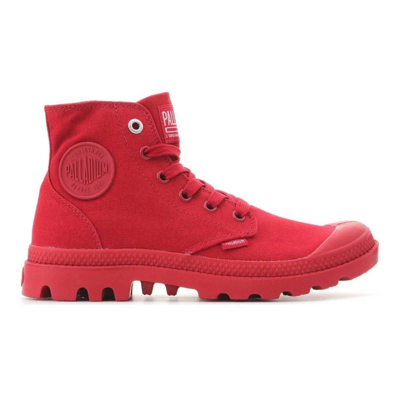Zapatillas Palladium Pampa Hi Mono U 73089-607-M rojo 1