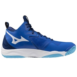 Zapatillas Mizuno Wave Momentum 3 Mid V1GA231701 azul 3
