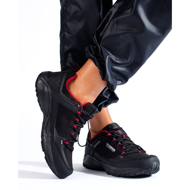 Zapatillas Trekking Mujer SOFTSHELL Outdoor DK 1096 negro 1