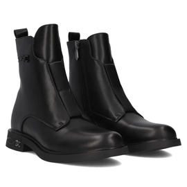 Filippo DBT6527/24 Bk Botas de piel, negro 8