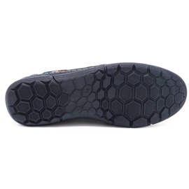 Olivier Zapatos sin cordones para hombre 283GT azul marino 1