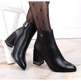 Filippo Botines aislantes con circonitas Fillippo W PAW491, negro 3