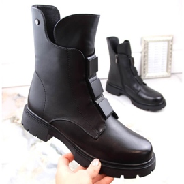 Filippo W PAW492 botas aislantes con cremallera, negro 2
