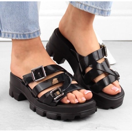 Chanclas tacón Zaxy perfumadas nude W NN285043 INT2009A negro 2
