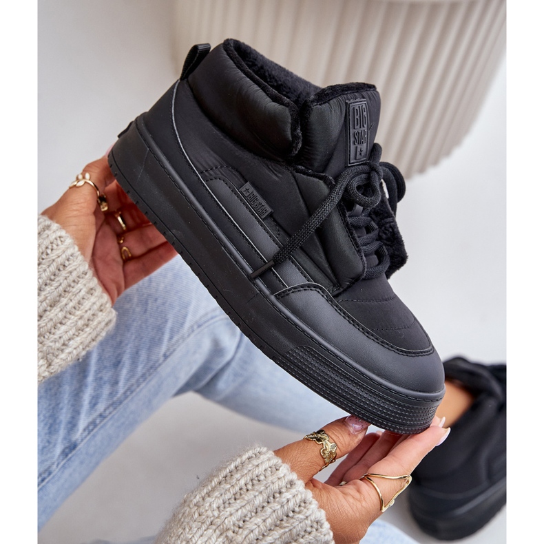 Zapatillas con aislamiento para mujer Big Star OO274A530 Negro 3