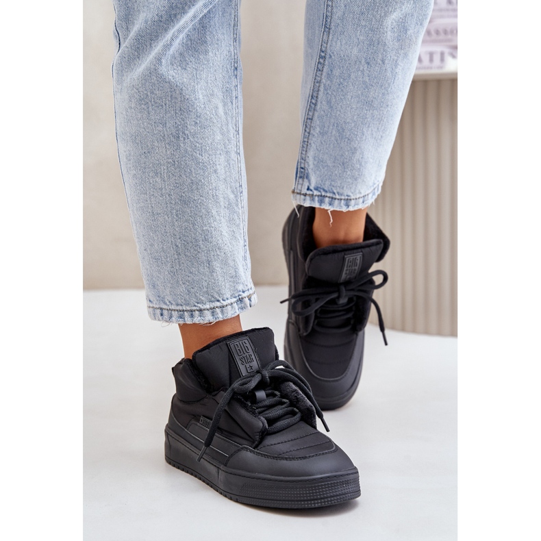Zapatillas con aislamiento para mujer Big Star OO274A530 Negro 1
