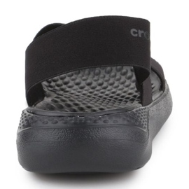 Sandalia elástica Crocs Literide W 206081-060 negro 5