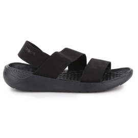 Sandalia elástica Crocs Literide W 206081-060 negro 6