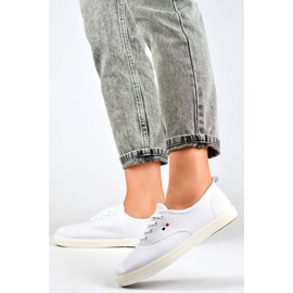 Deportivas de mujer HB-6W blancas con suela blanca blanco 3