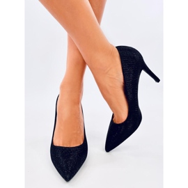 Tacones de noche beverly black negro 3
